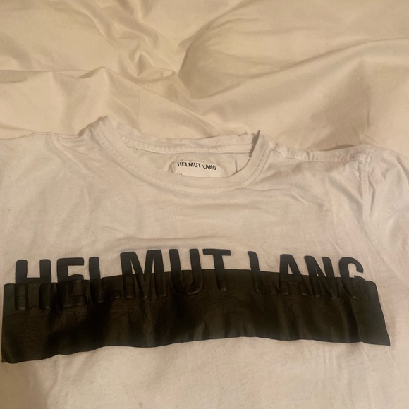 Helmet lang leather logo tshirt - Picture 2 of 4